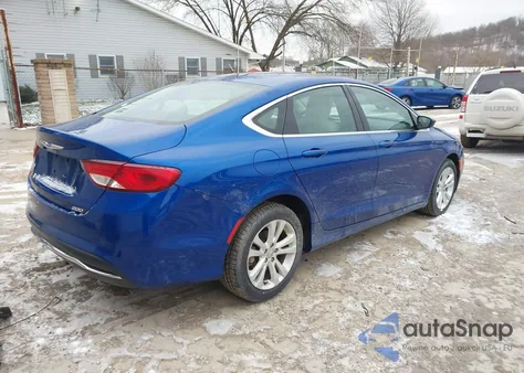 2015 Chrysler 200 Limited from USA, damaged, VIN 1C3CCCAB7FN542217